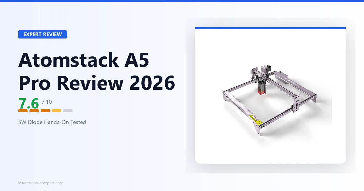 Atomstack A5 Pro Review: Honest Verdict on This Budget Diode Laser