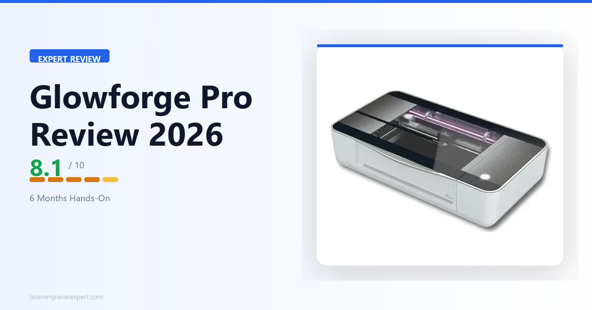Glowforge Review 2026: What 6 Months of Real Use Revealed (Pros, Cons, and the Subscription Problem)