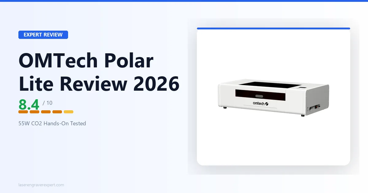 OMTech Polar Lite Review: The Best Beginner CO2 Laser Under $2,000?