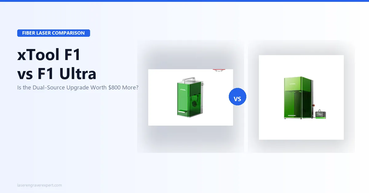 xTool F1 vs F1 Ultra (2026): Is $800 More Worth It?