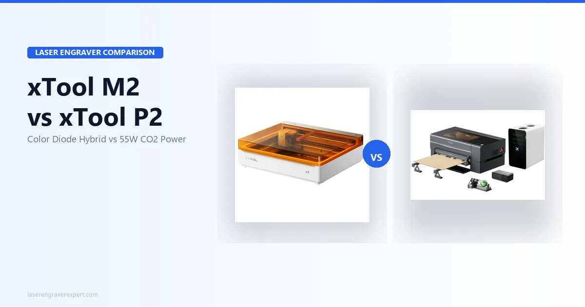 xTool M2 vs xTool P2: Which xTool Laser Is Actually Right for You in 2026?