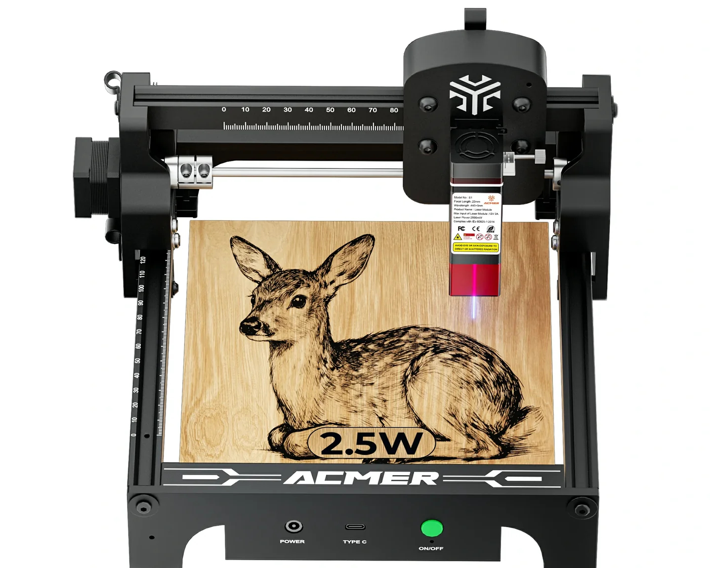 ACMER S1 2.5W Laser Engraver