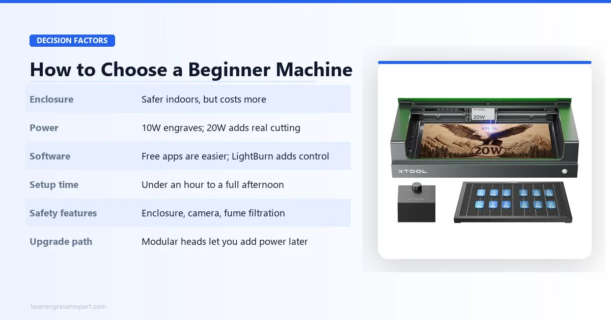 How to choose a beginner laser engraver